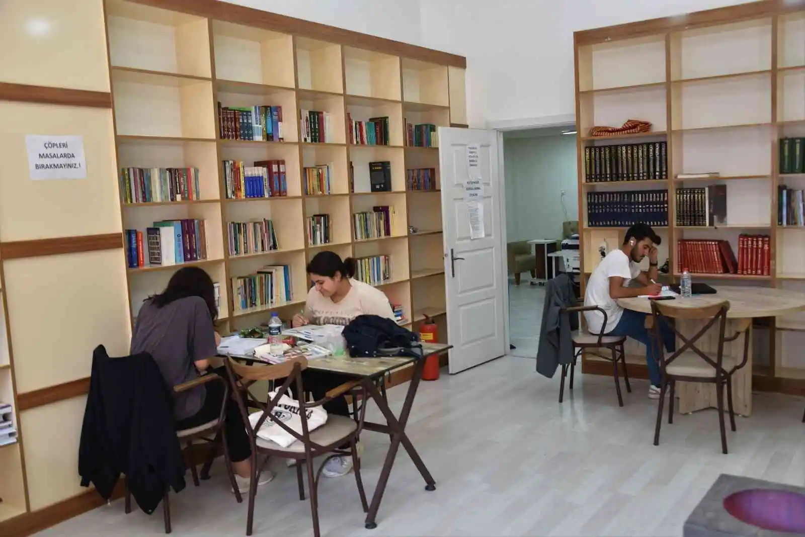 Yunusemre’deki kütüphaneler hafta sonları da açık olacak
