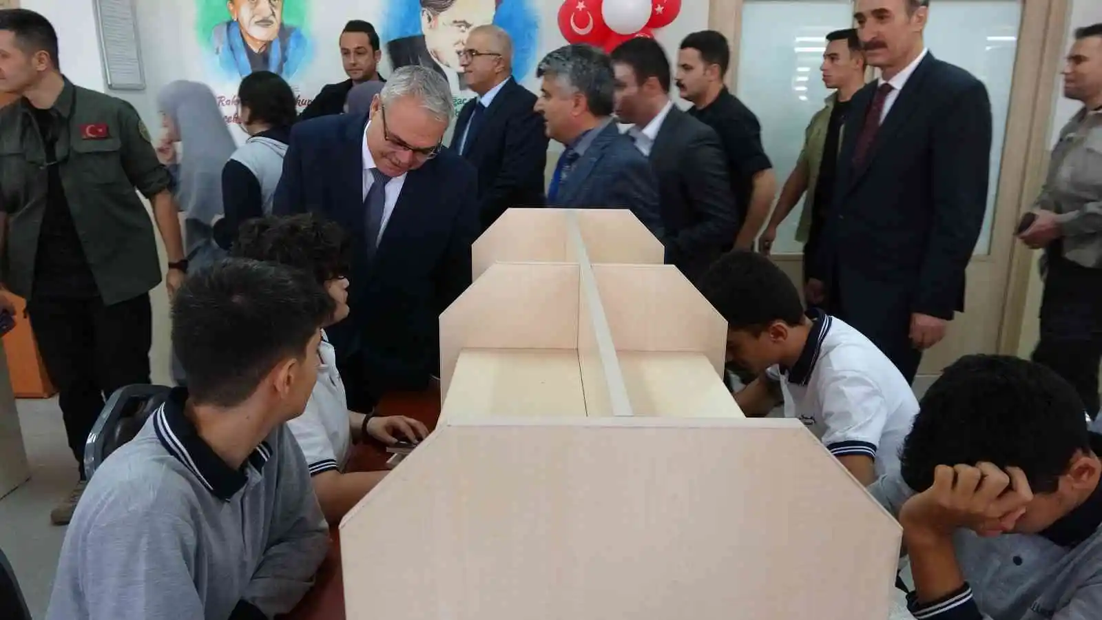 15 Temmuz şehidi Emniyet Müdürü Ufuk Baysan adına kütüphane kuruldu