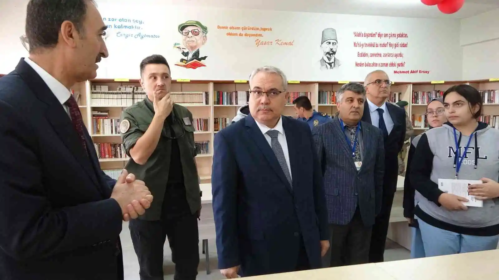 15 Temmuz şehidi Emniyet Müdürü Ufuk Baysan adına kütüphane kuruldu