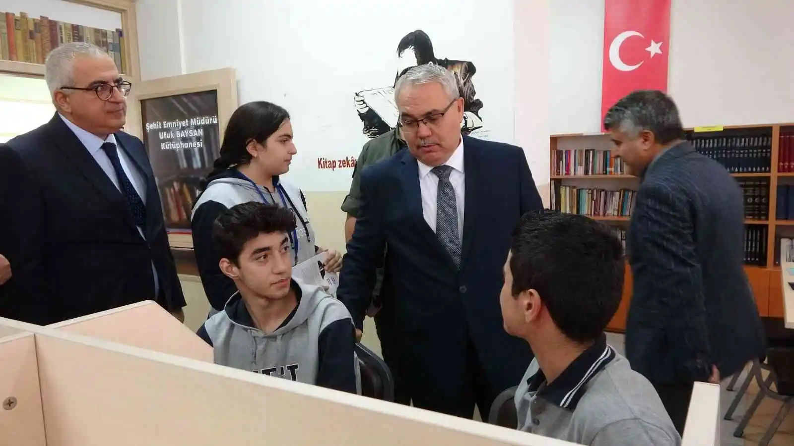15 Temmuz şehidi Emniyet Müdürü Ufuk Baysan adına kütüphane kuruldu