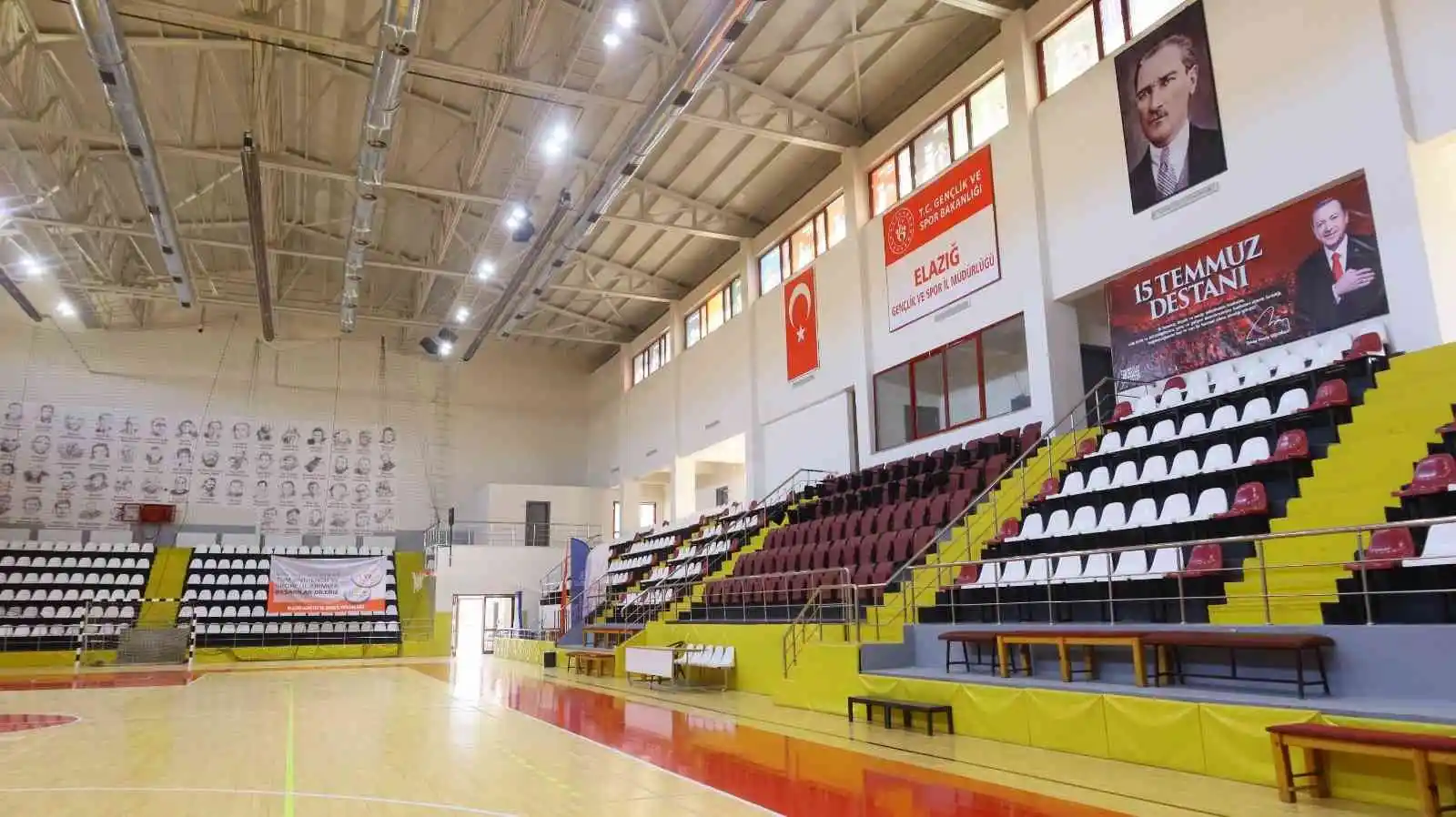 15 Temmuz Spor Salonu’nda bakım onarım çalışmaları sona erdi
