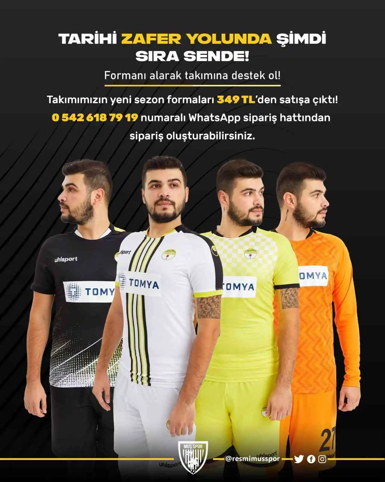 1984 Muşspor’un formaları satışa çıktı