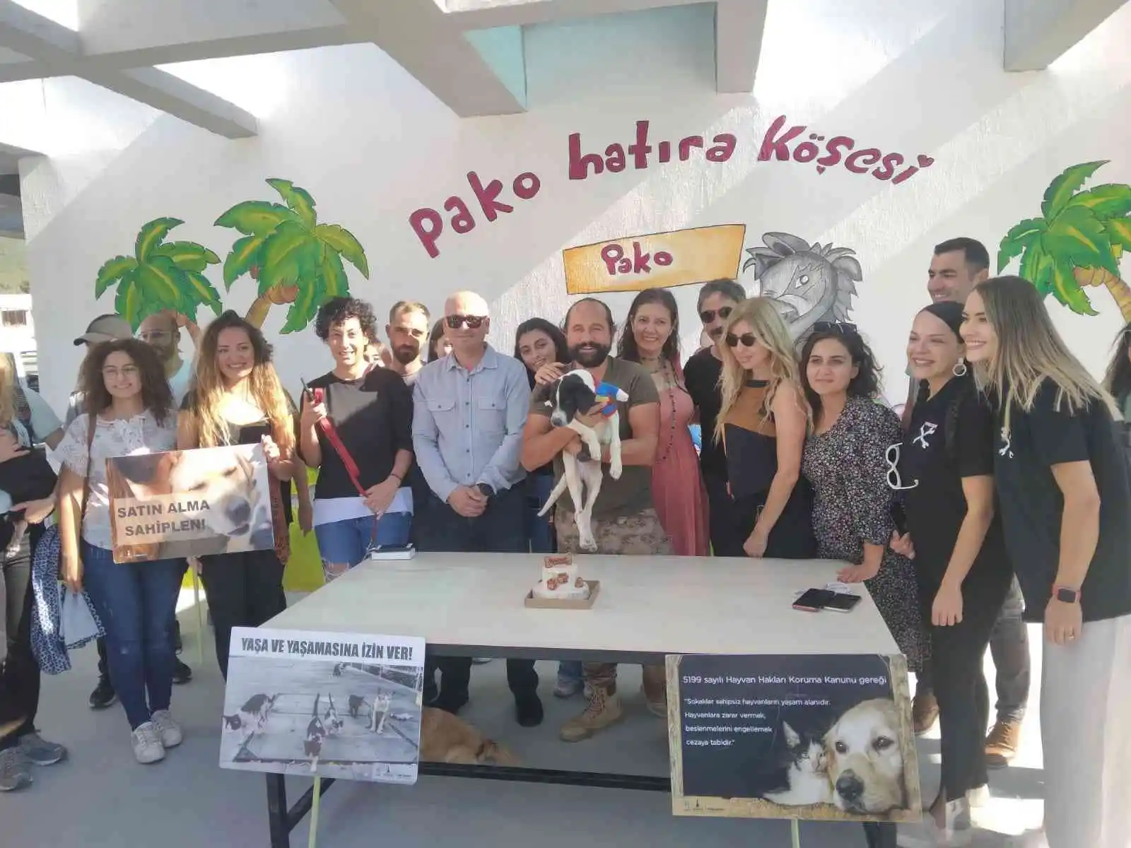 4 Ekim Hayvanları Koruma Günü Pako'da kutlandı
