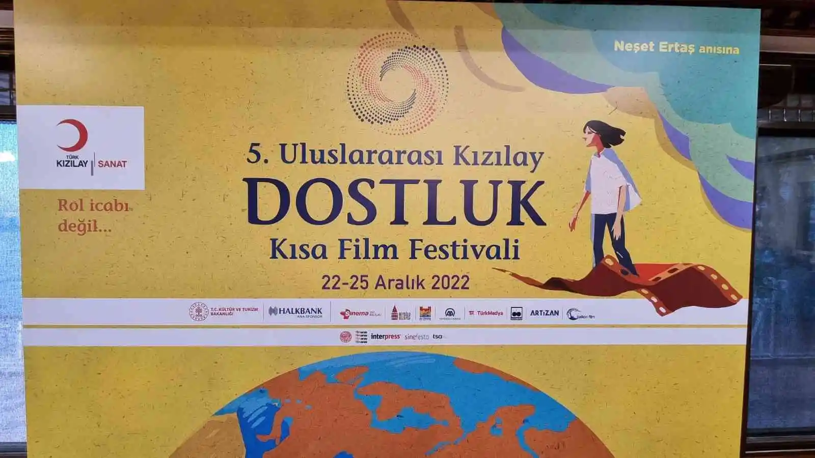 5. Uluslararası Kızılay Dostluk Kısa Film Festivali'nin tanıtımı
