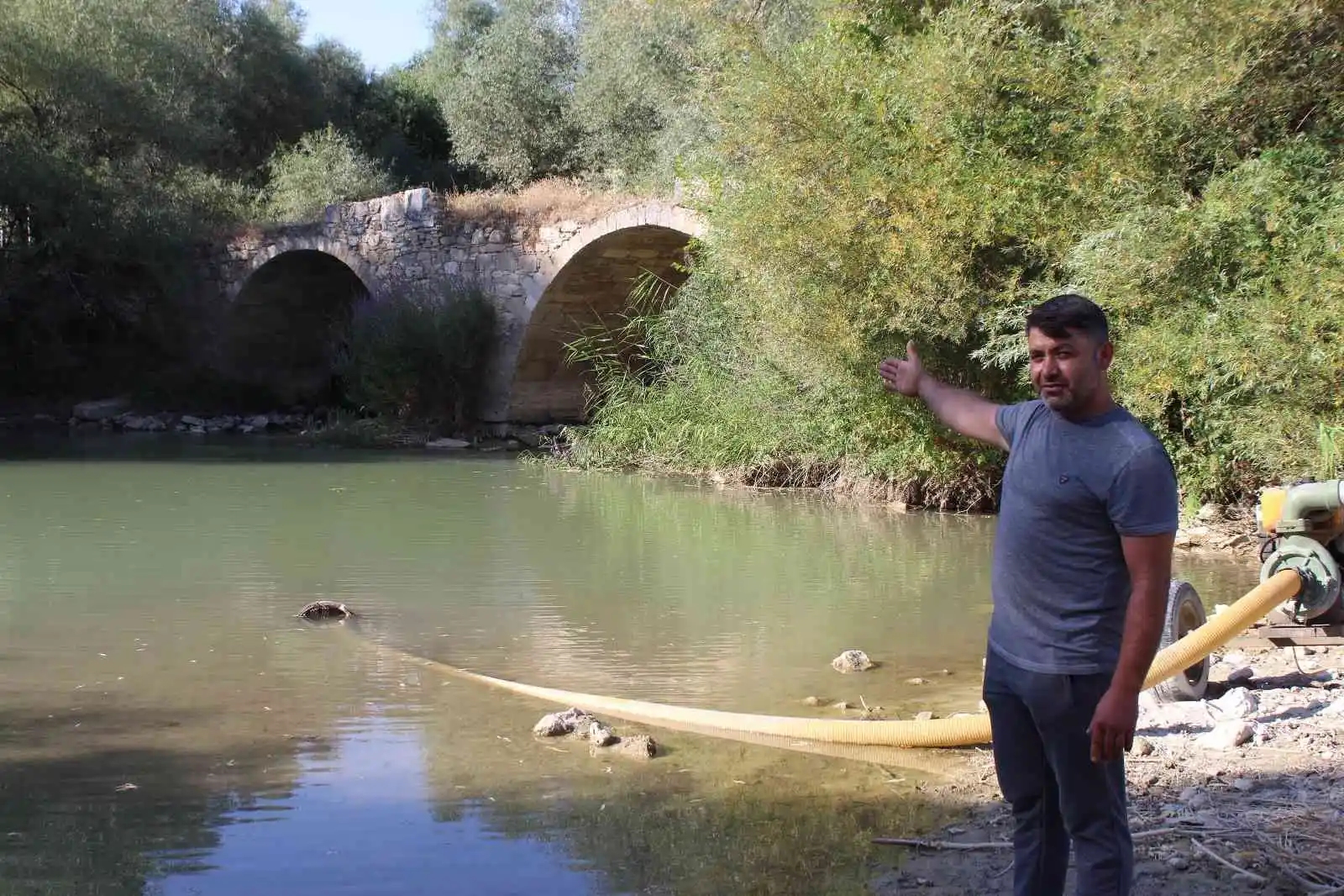 7 asırlık Hançalar Köprüsü’nün restorasyonu için ilk adım atıldı
