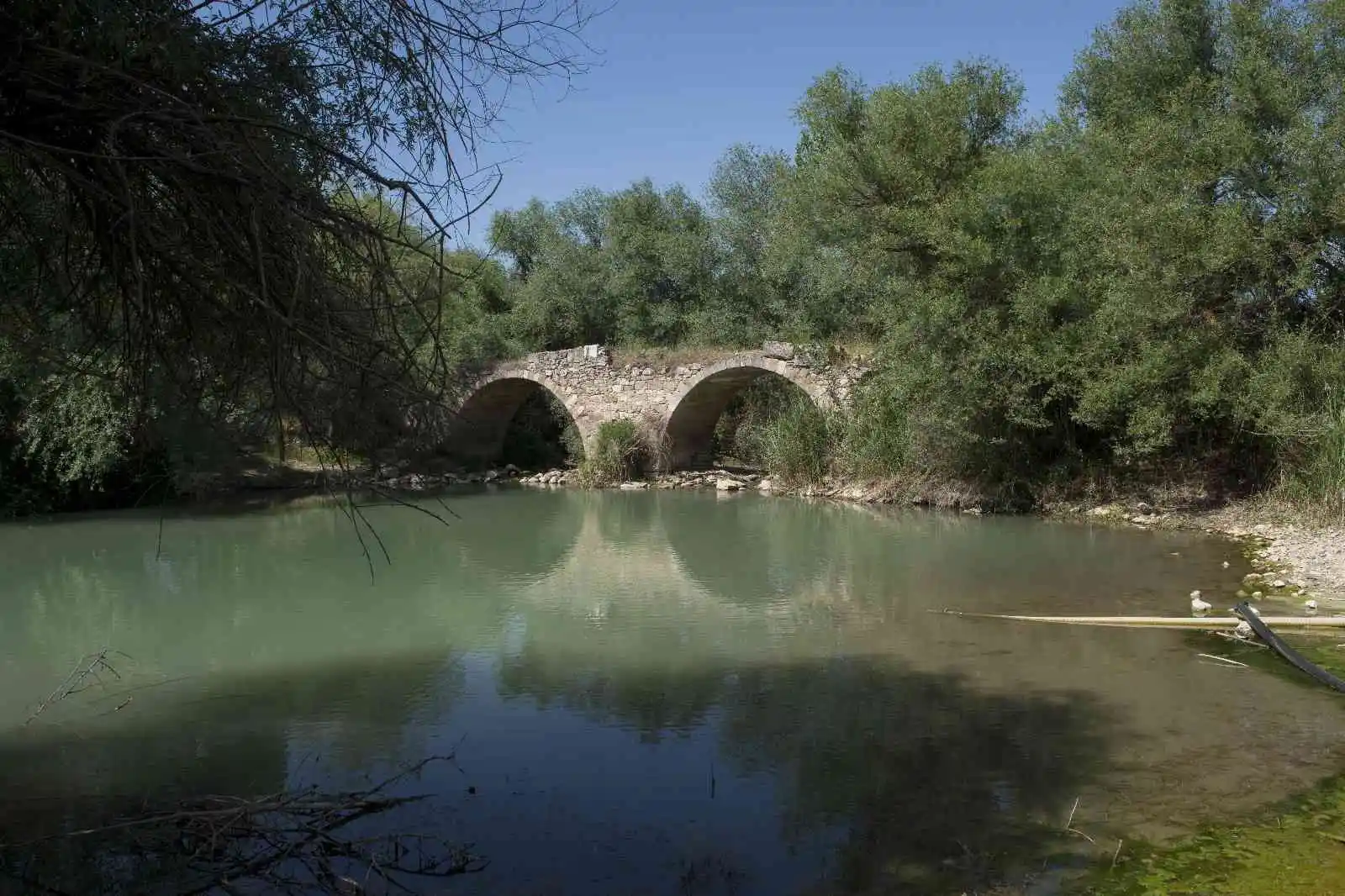 7 asırlık Hançalar Köprüsü’nün restorasyonu için ilk adım atıldı
