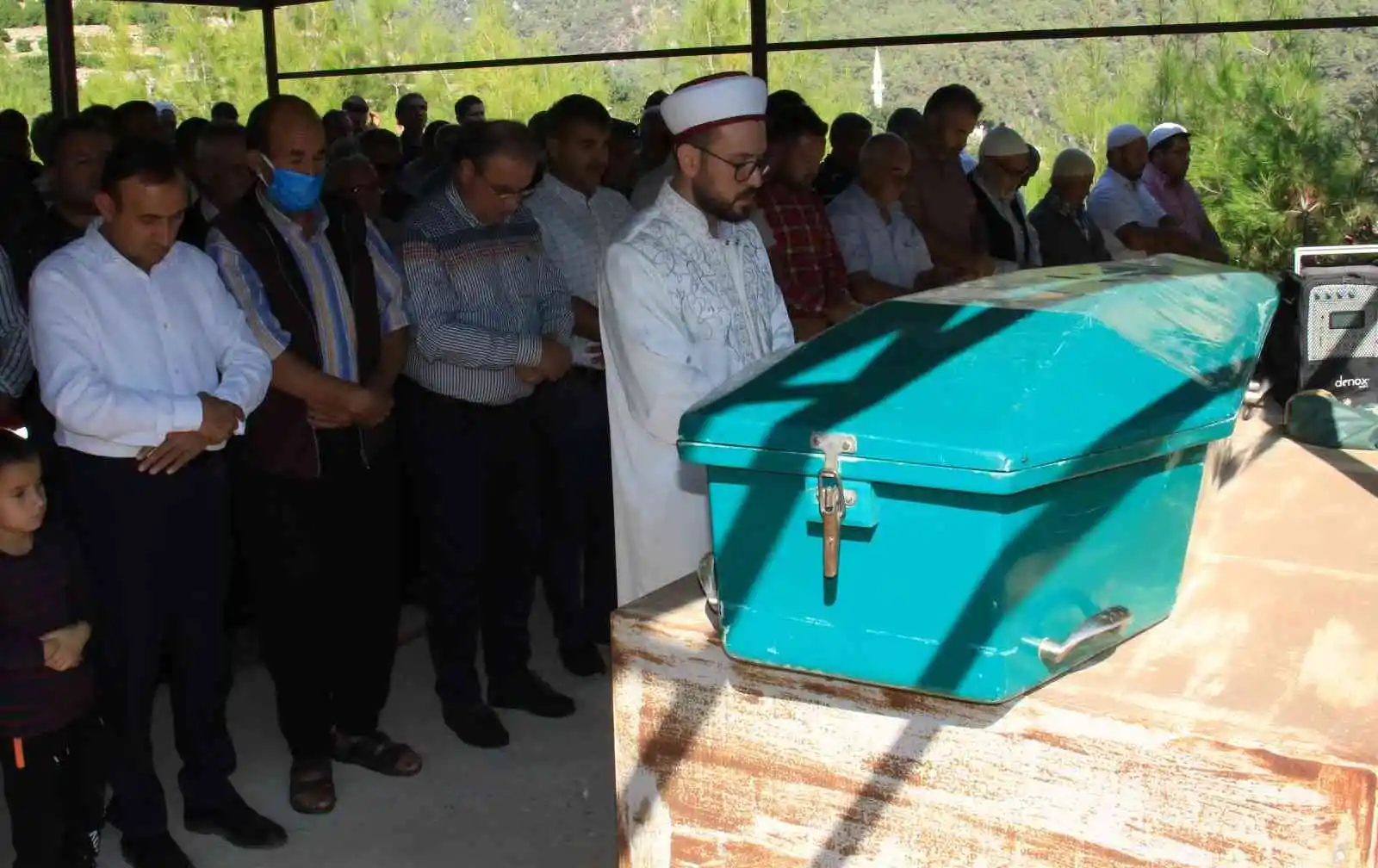 93 yasında vefat eden Kore Gazisi son yolculuğuna uğurlandı