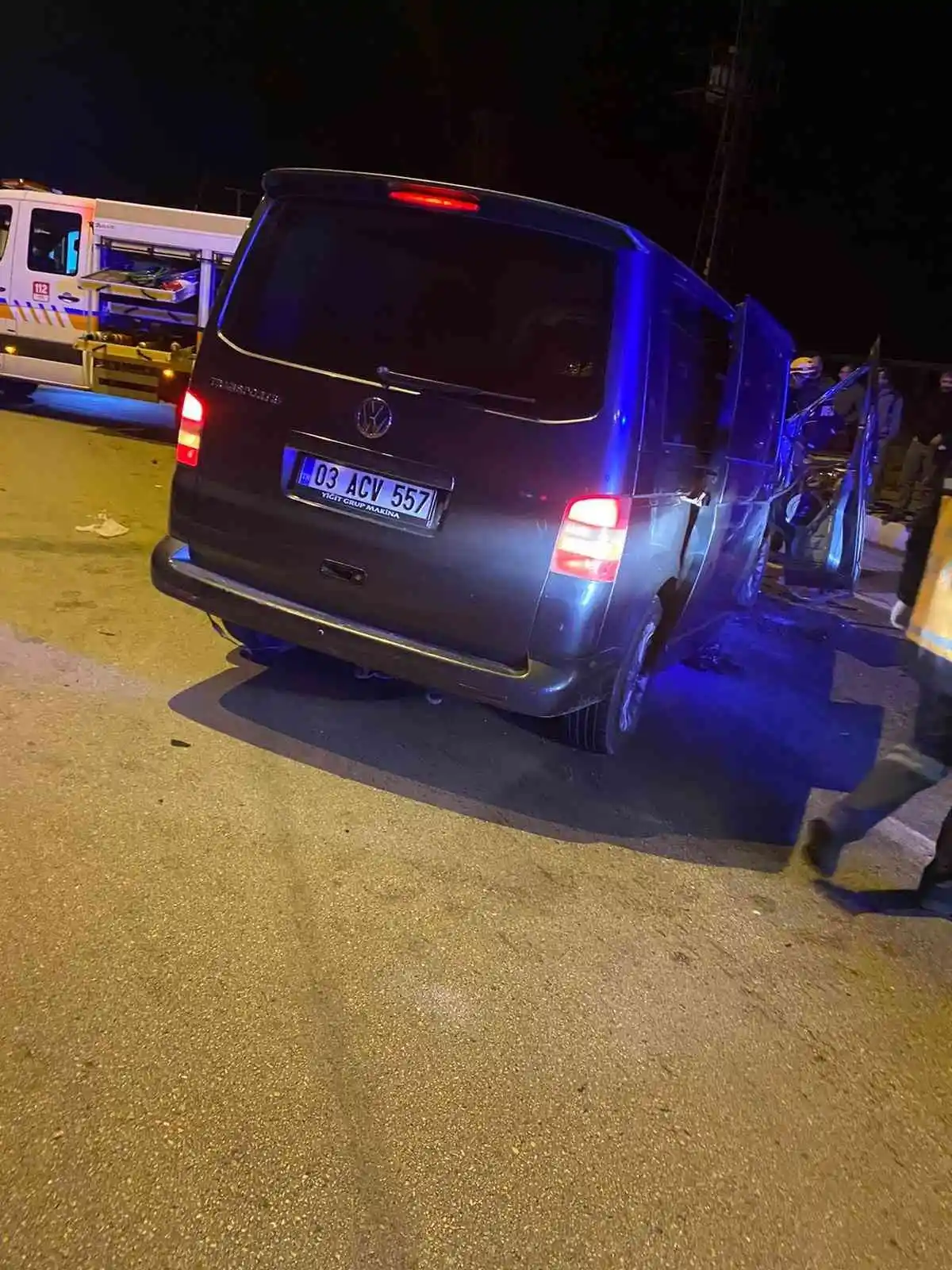 Afyonkarahisar’da trafik kazası: 4 yaralı