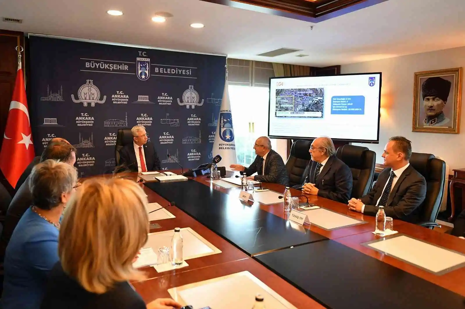 Ankara'da yapılacak 3 yeni metro hattının projeleri için imzalar atıldı