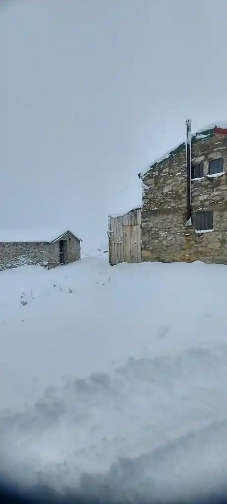 Artvin’de kar yağışı sonrası yüksek kesimler beyaza büründü
