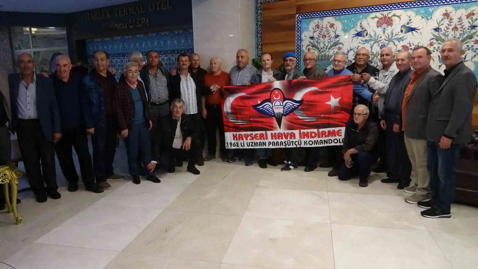 Asker arkadaşları, 7. buluşmayı Harlek Termal Otel’de gerçekleştirdi
