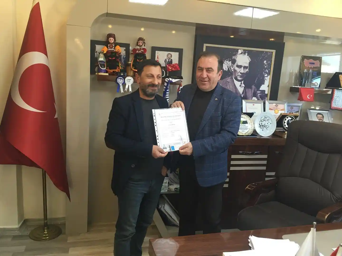 ATSO’da mesleki yeterlilik belgesi sertifika töreni düzenlendi