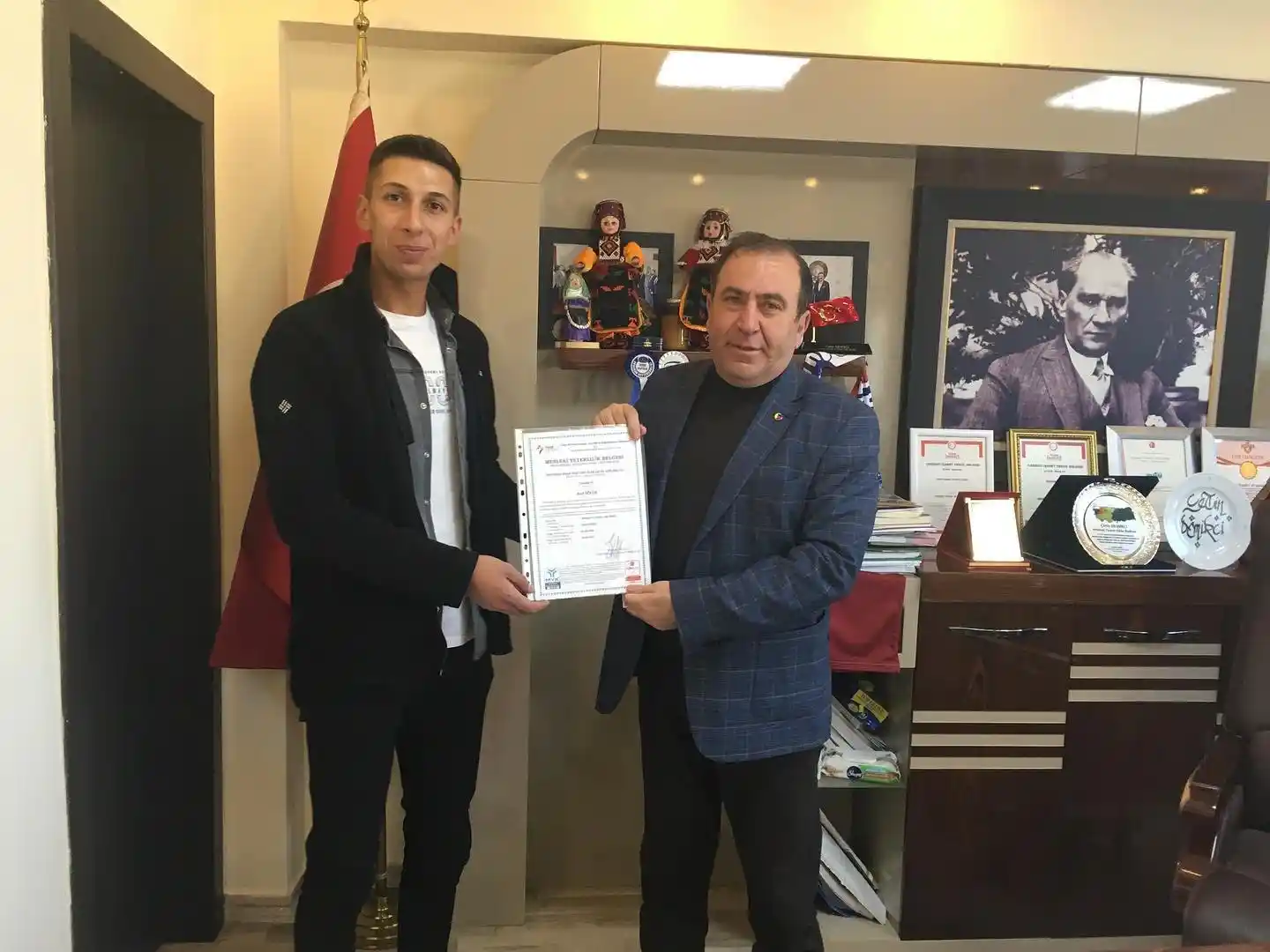 ATSO’da mesleki yeterlilik belgesi sertifika töreni düzenlendi
