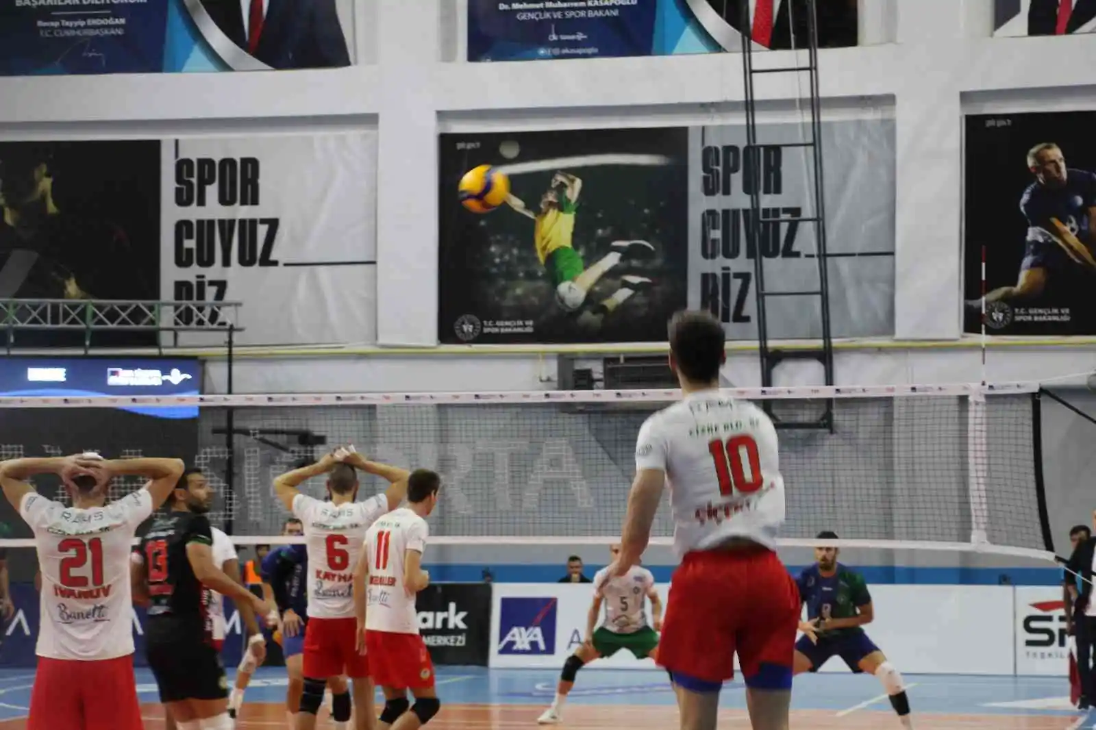 AXA Sigorta Efeler Ligi - Cizre Belediyespor: 1 - Bursa BŞB.: 3
