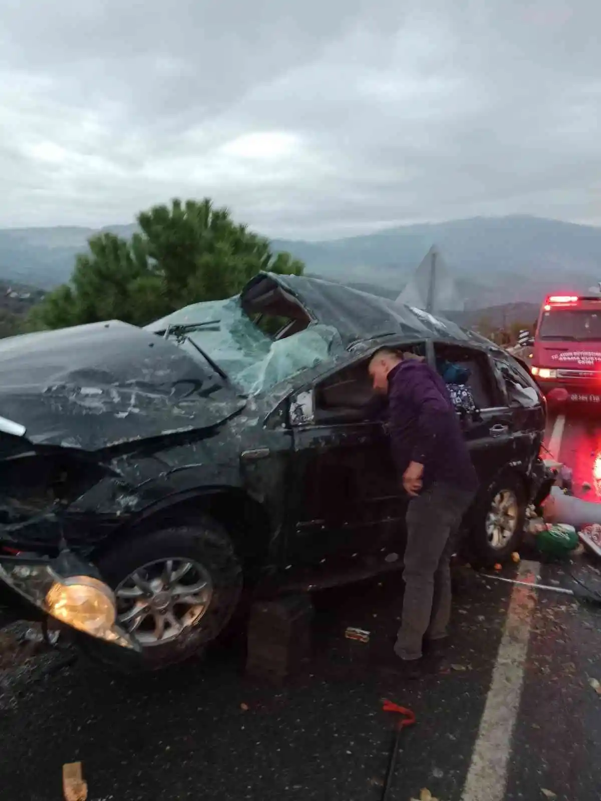 Aydın’da trafik kazası: 1 ölü, 1 yaralı