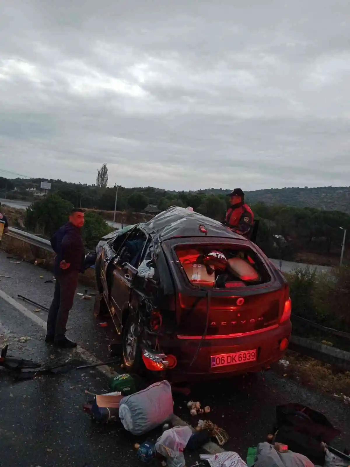 Aydın’da trafik kazası: 1 ölü, 1 yaralı