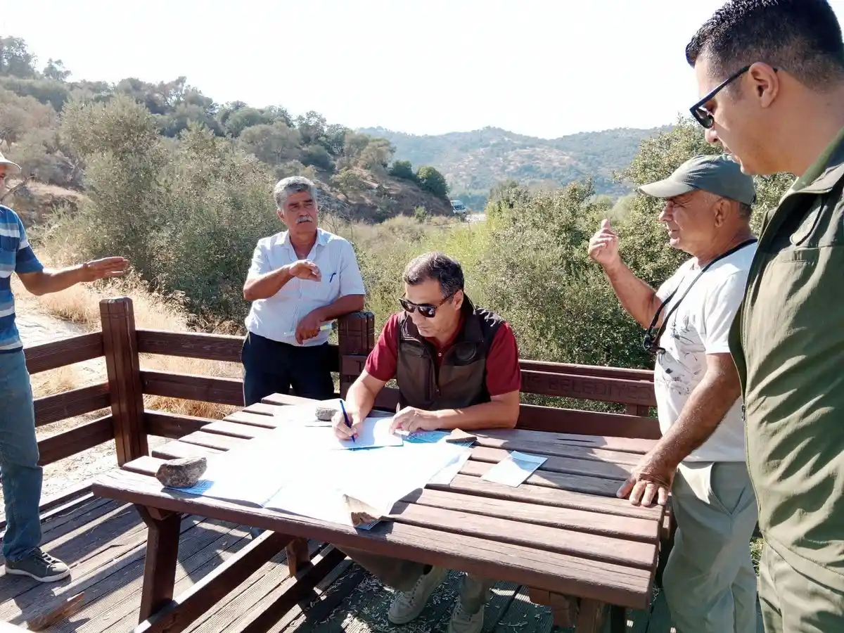 Azap Gölü’nde incelemeler yapıldı
