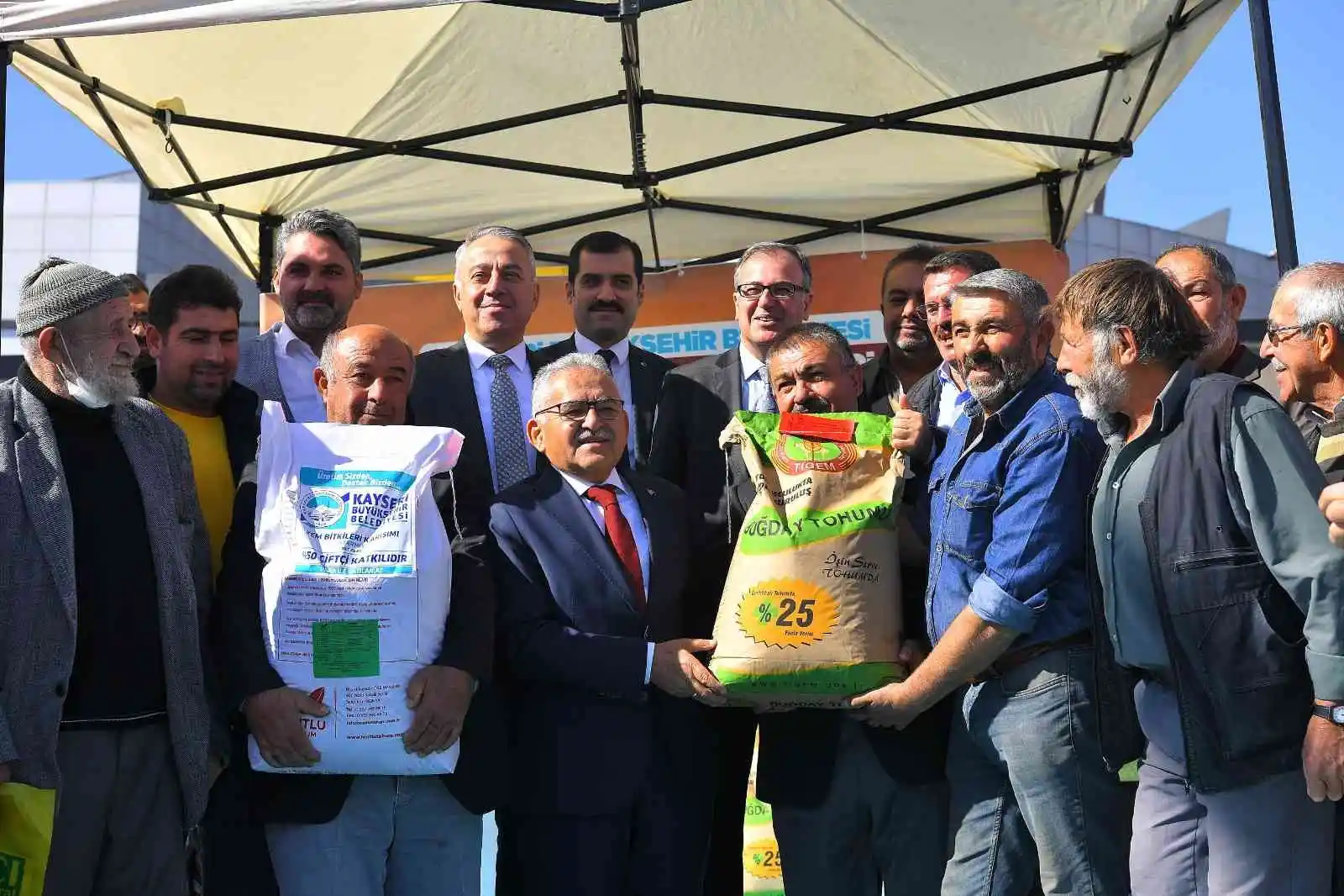 Başkan Büyükkılıç’a tarım teşekkürü
