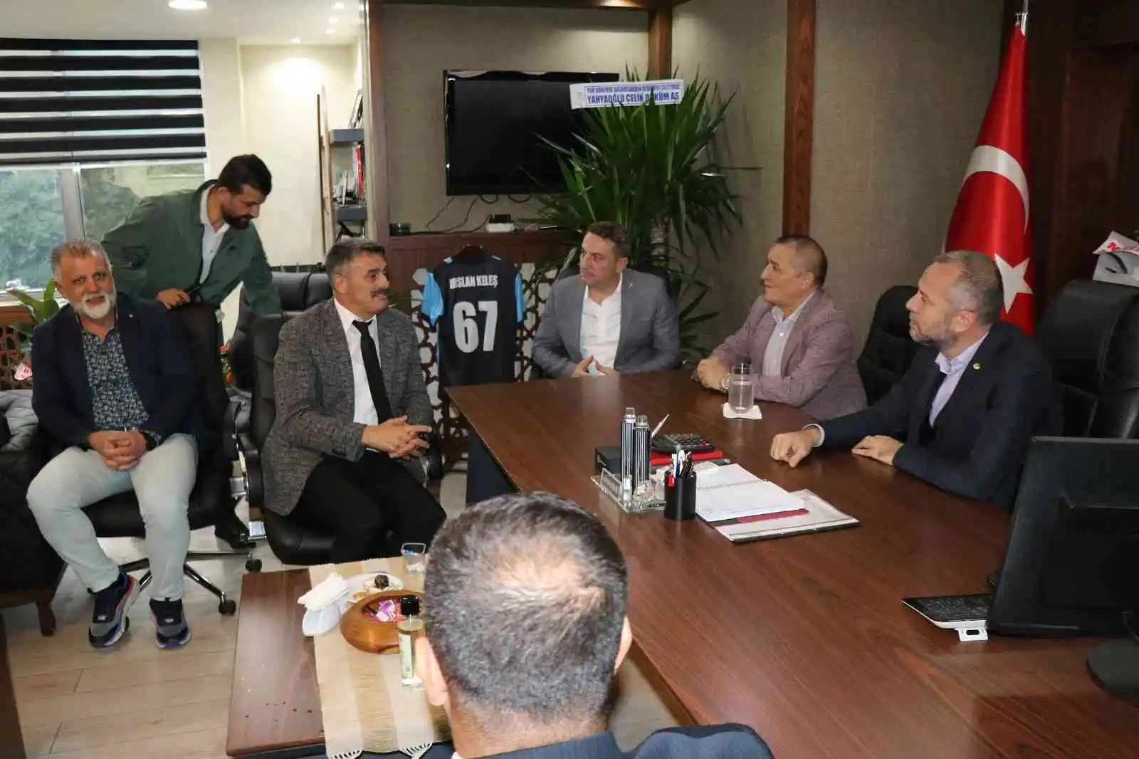 Başkan Keleş, Kdz. Ereğli’nin taleplerini Milletvekili Yılmaz’a anlattı