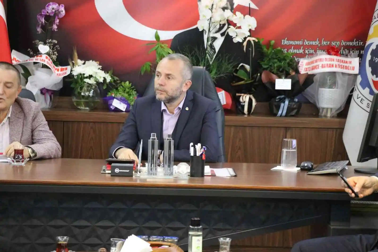 Başkan Keleş, Kdz. Ereğli’nin taleplerini Milletvekili Yılmaz’a anlattı