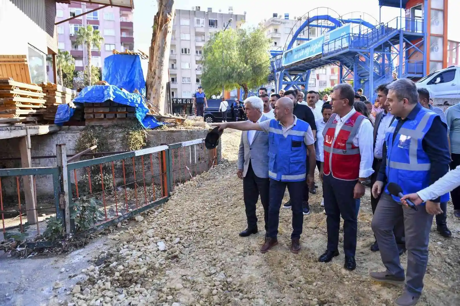 Başkan Seçer alt yapı çalışmalarını yerinde inceledi
