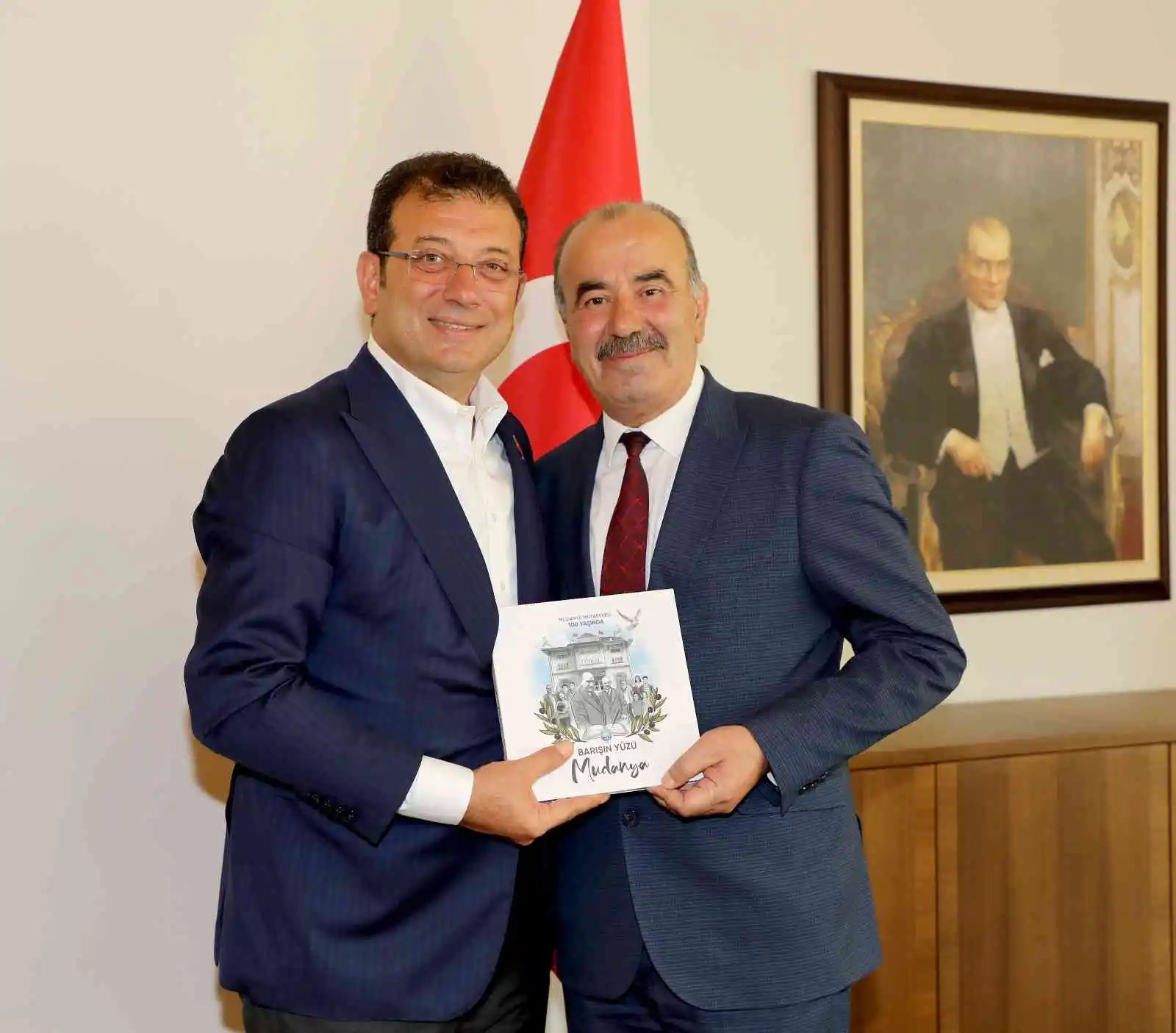 Başkan Türkyılmaz'dan İmamoğlu'na mütareke ziyareti