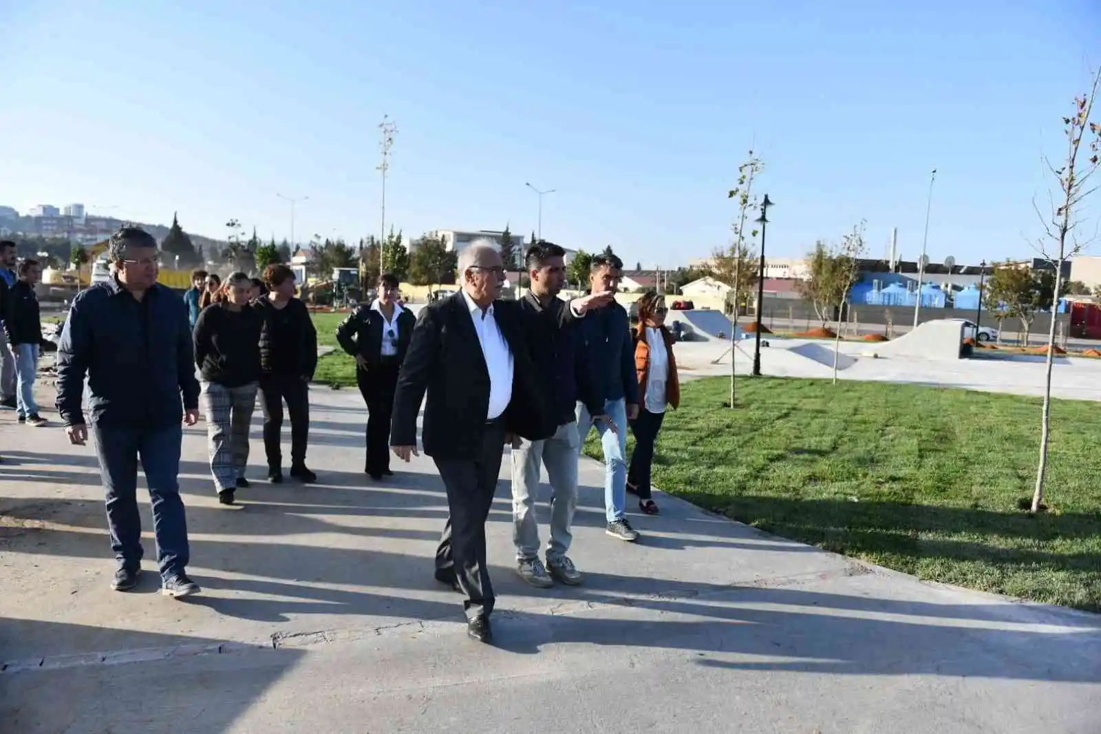 Başkan Ülgür Gökhan, Sağlıklı Yaşam Merkezi’nde incelemelerde bulundu