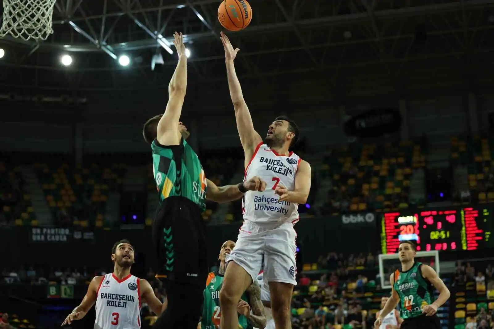 Basketbol Şampiyonlar Ligi: Bilbao: 80 - Bahçeşehir Koleji: 66
