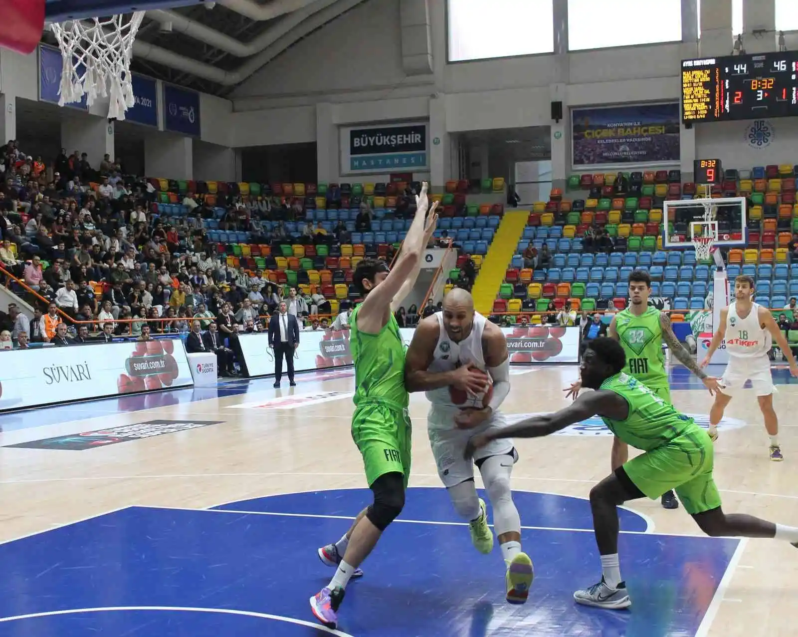 Basketbol Süper Ligi: Konyaspor: 80 - Tofaş: 66
