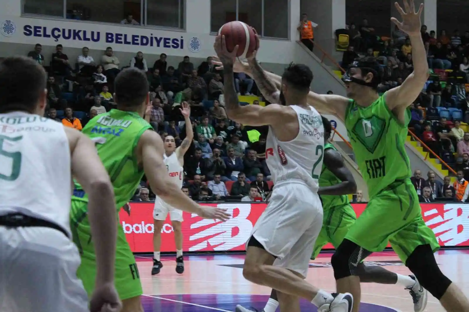 Basketbol Süper Ligi: Konyaspor: 80 - Tofaş: 66
