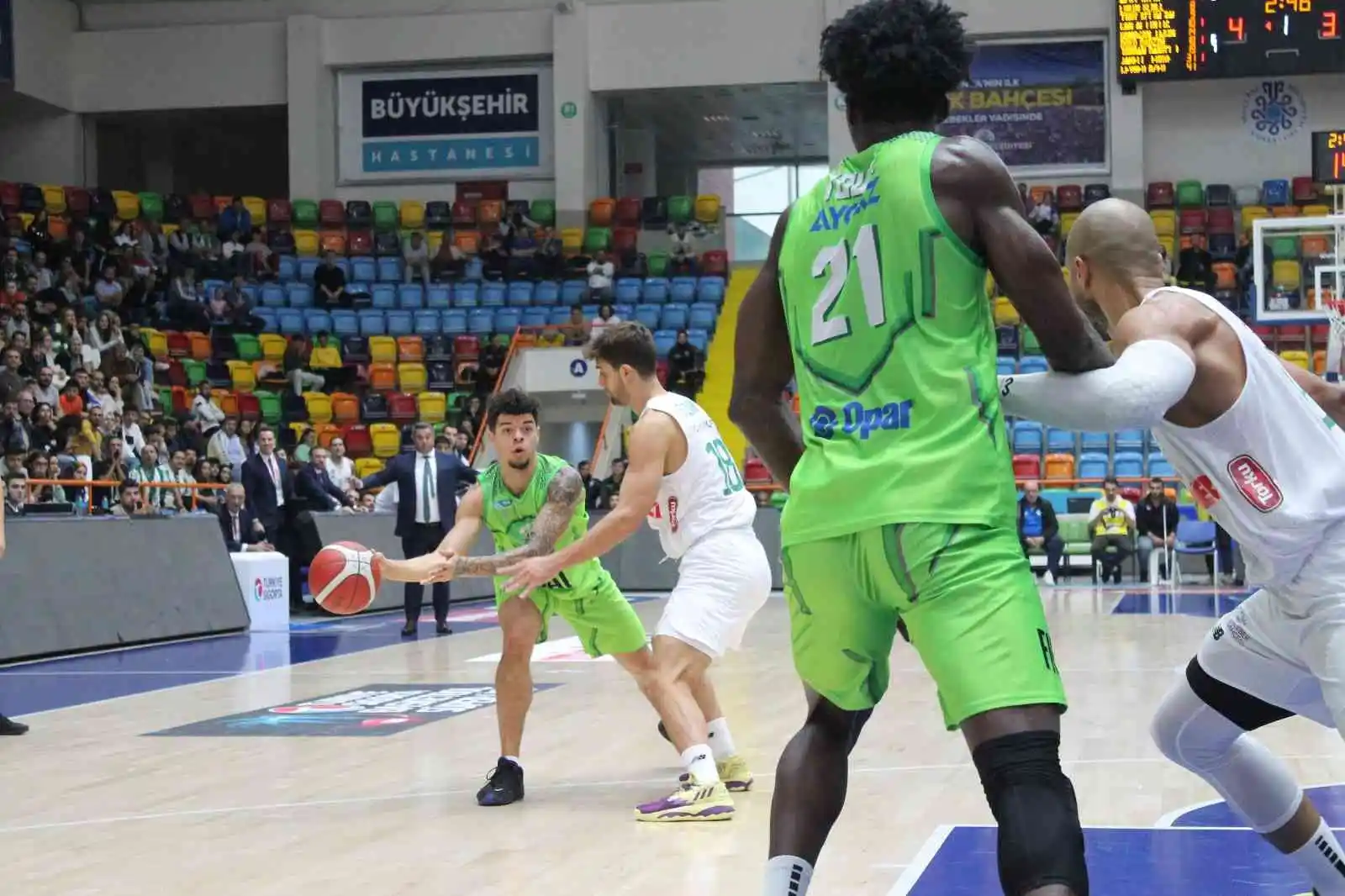 Basketbol Süper Ligi: Konyaspor: 80 - Tofaş: 66
