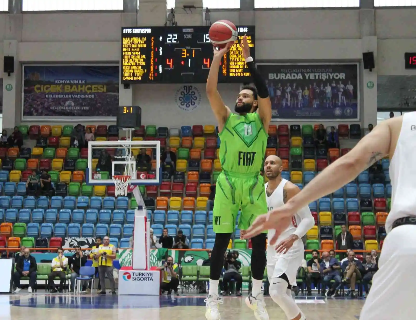 Basketbol Süper Ligi: Konyaspor: 80 - Tofaş: 66
