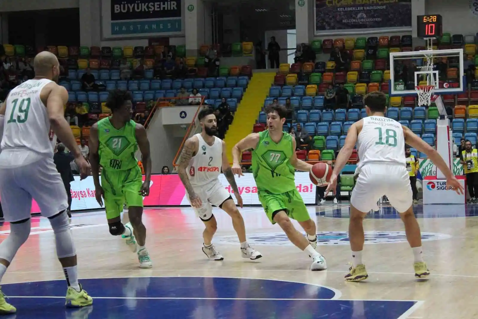 Basketbol Süper Ligi: Konyaspor: 80 - Tofaş: 66
