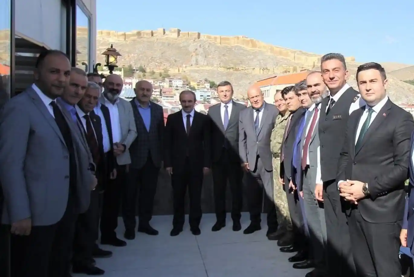 Bayburt İl Emniyet Müdürü Bodur İçin veda yemeği düzenledi
