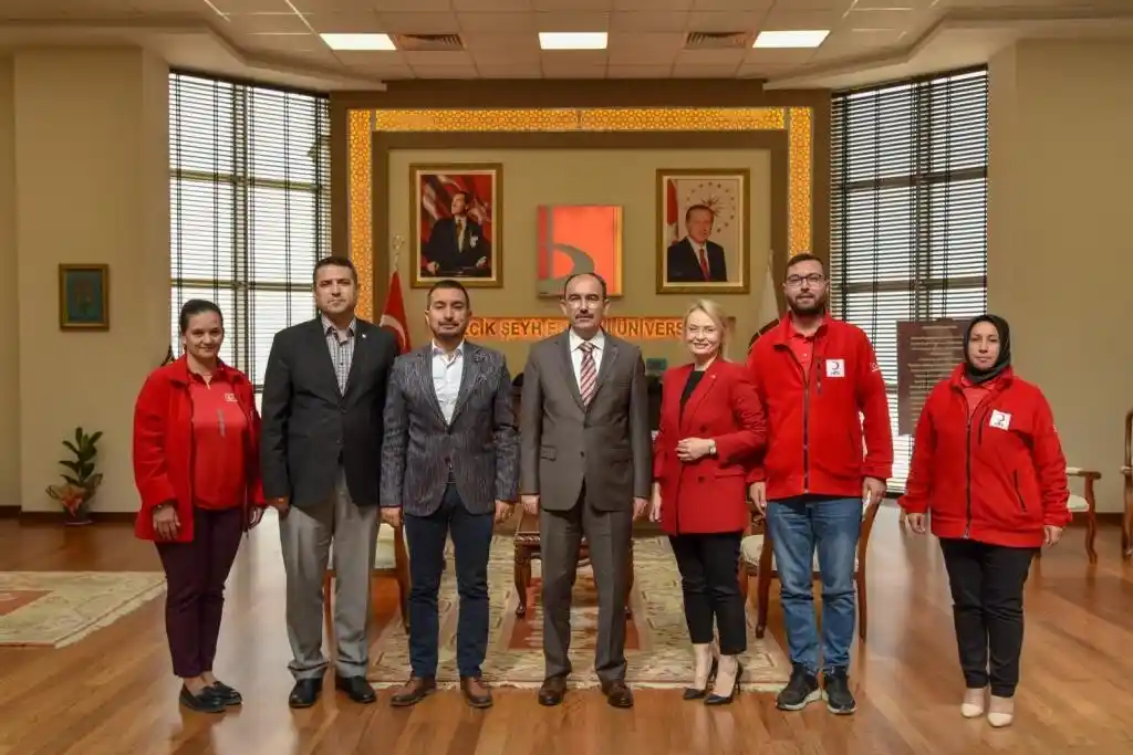 Bilecik Şeyh Edebali Üniversitesi ile Kızılay arasında protokol imzalandı
