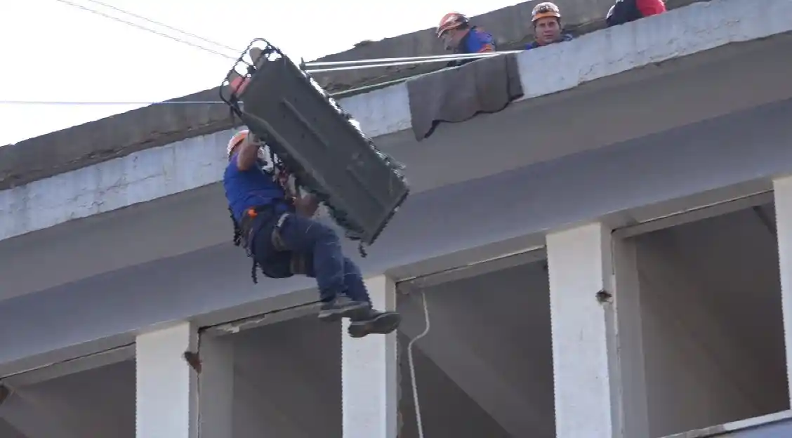 Bingöl’de nefes kesen deprem tatbikatı