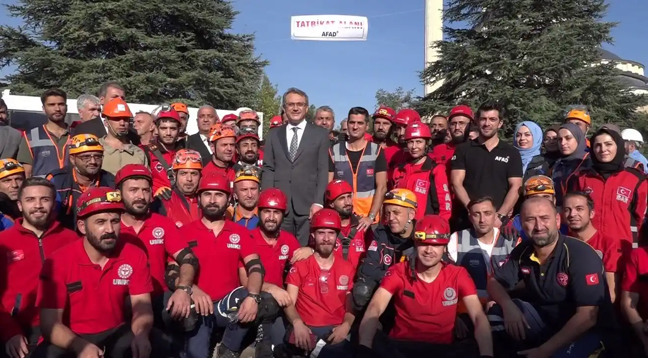 Bingöl’de nefes kesen deprem tatbikatı