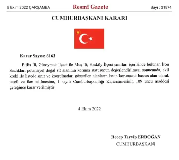Bitlis'teki sazlık alan doğal sit alanı ilan edildi
