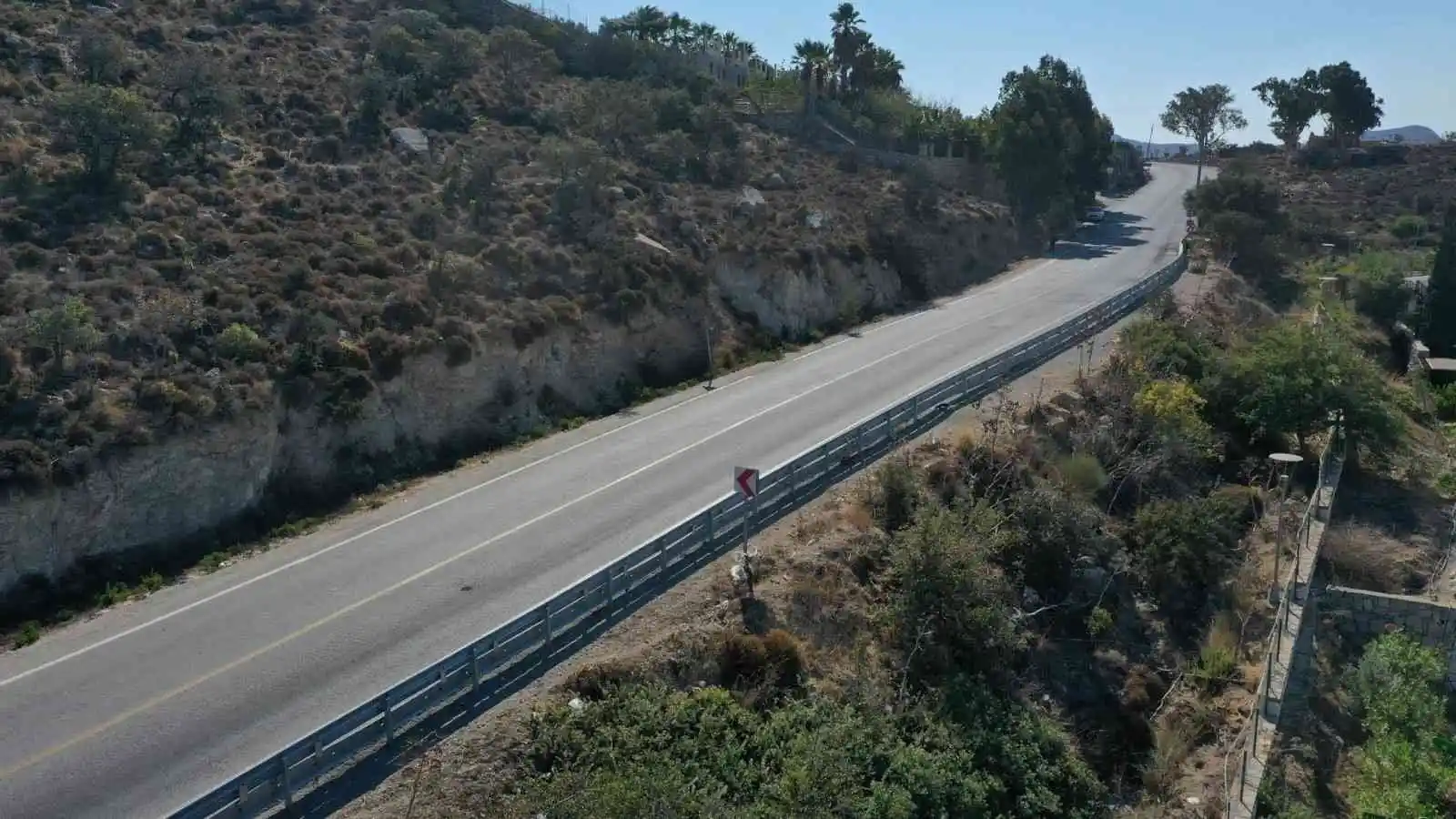 Bodrum genelinde 16 bin metre bariyer yapıldı