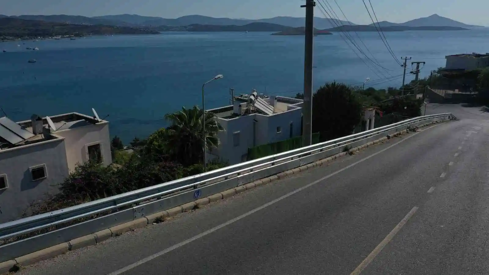 Bodrum genelinde 16 bin metre bariyer yapıldı