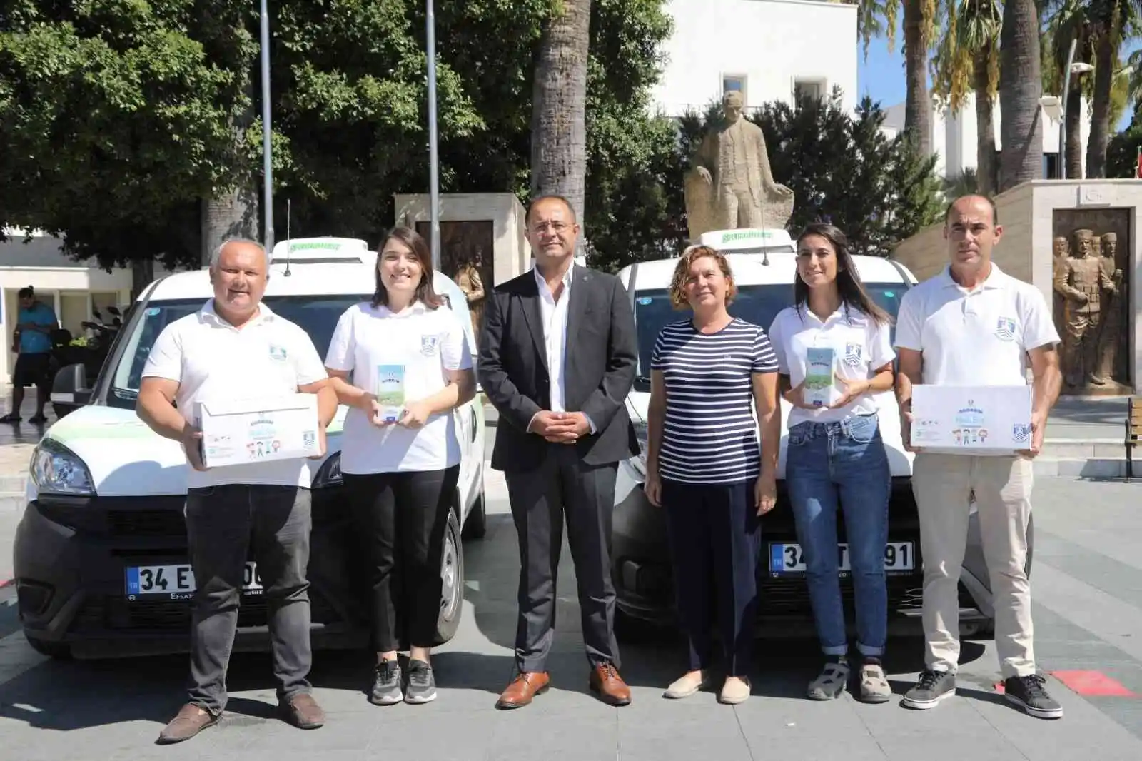 Bodrum Halk Süt'ün dağıtımı sürüyor
