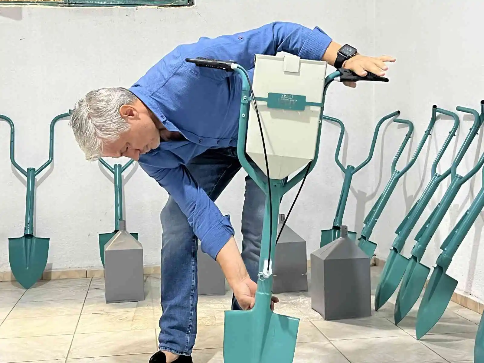 Bu kürek çok akıllı

