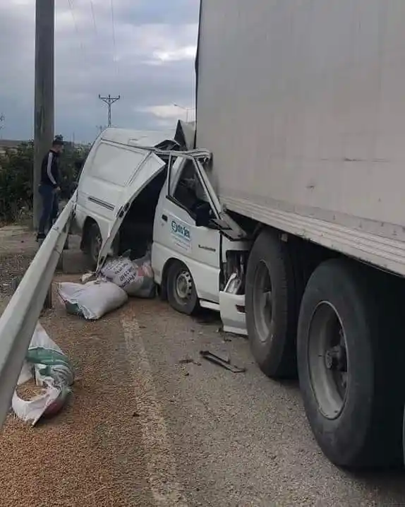 Bursa'da feci kaza : 1 ölü