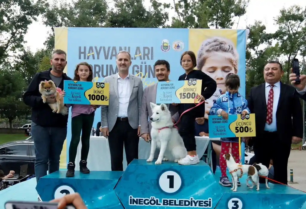 Bursa’da kedi ve köpekler podyumu süsledi
