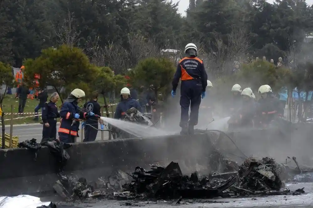 Büyükçekmece'de 7 kişinin öldüğü helikopter kazası davasına başlandı
