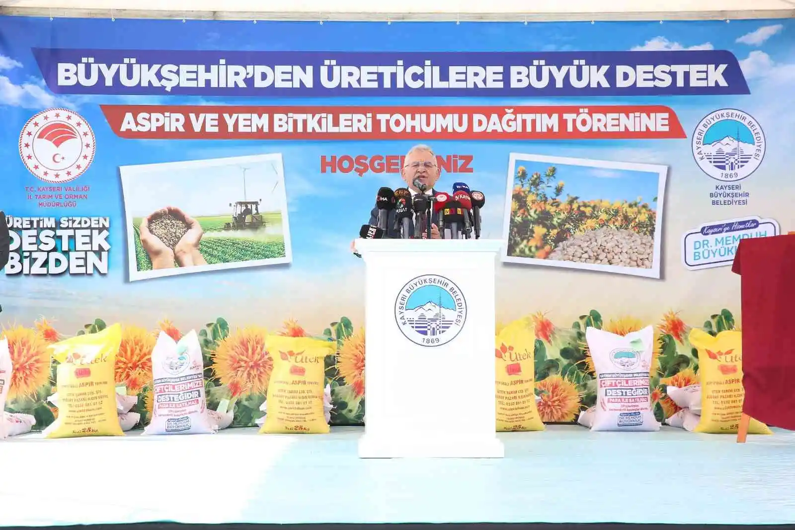 Büyükşehir’den tarıma 34,5 milyon TL’lik tohum desteği