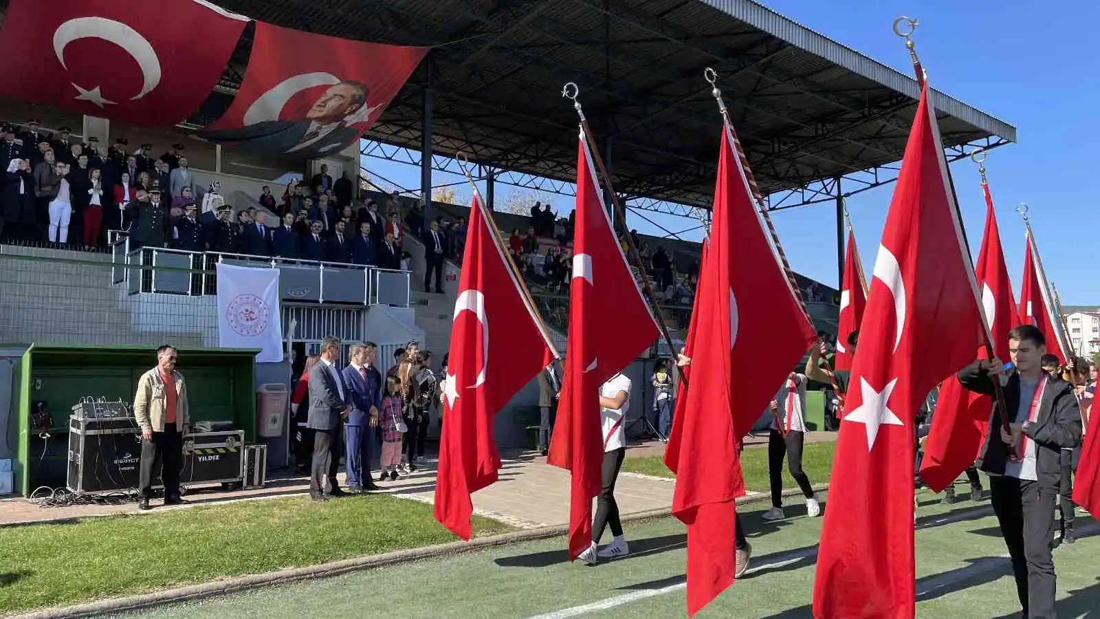 Çaycuma' da 29 Ekim kutlaması gerçekleşti
