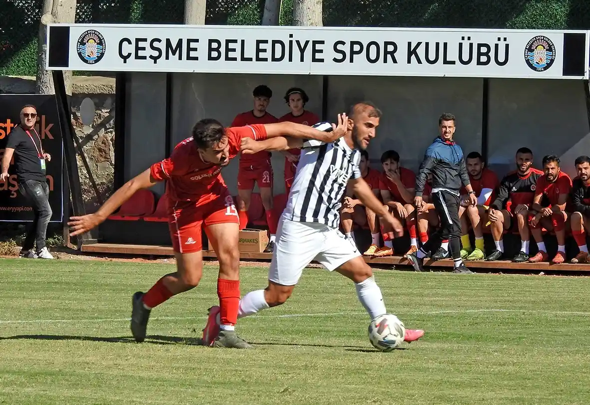 Çeşme Belediyespor, kendi sahasındaki ilk maçında 3 puan aldı
