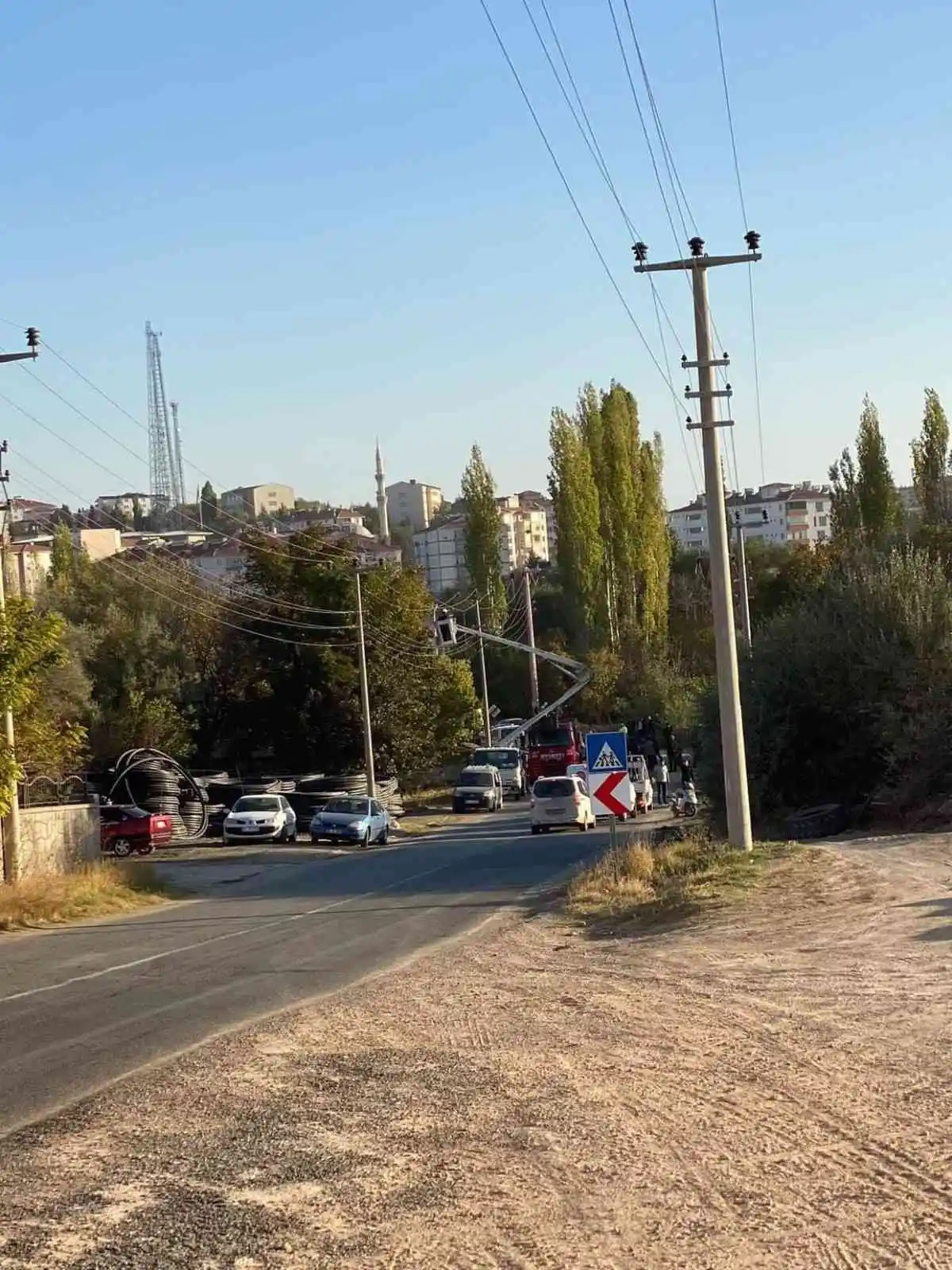 Ceviz toplarken elektrik akımına kapılan şahıs hayatını kaybetti
