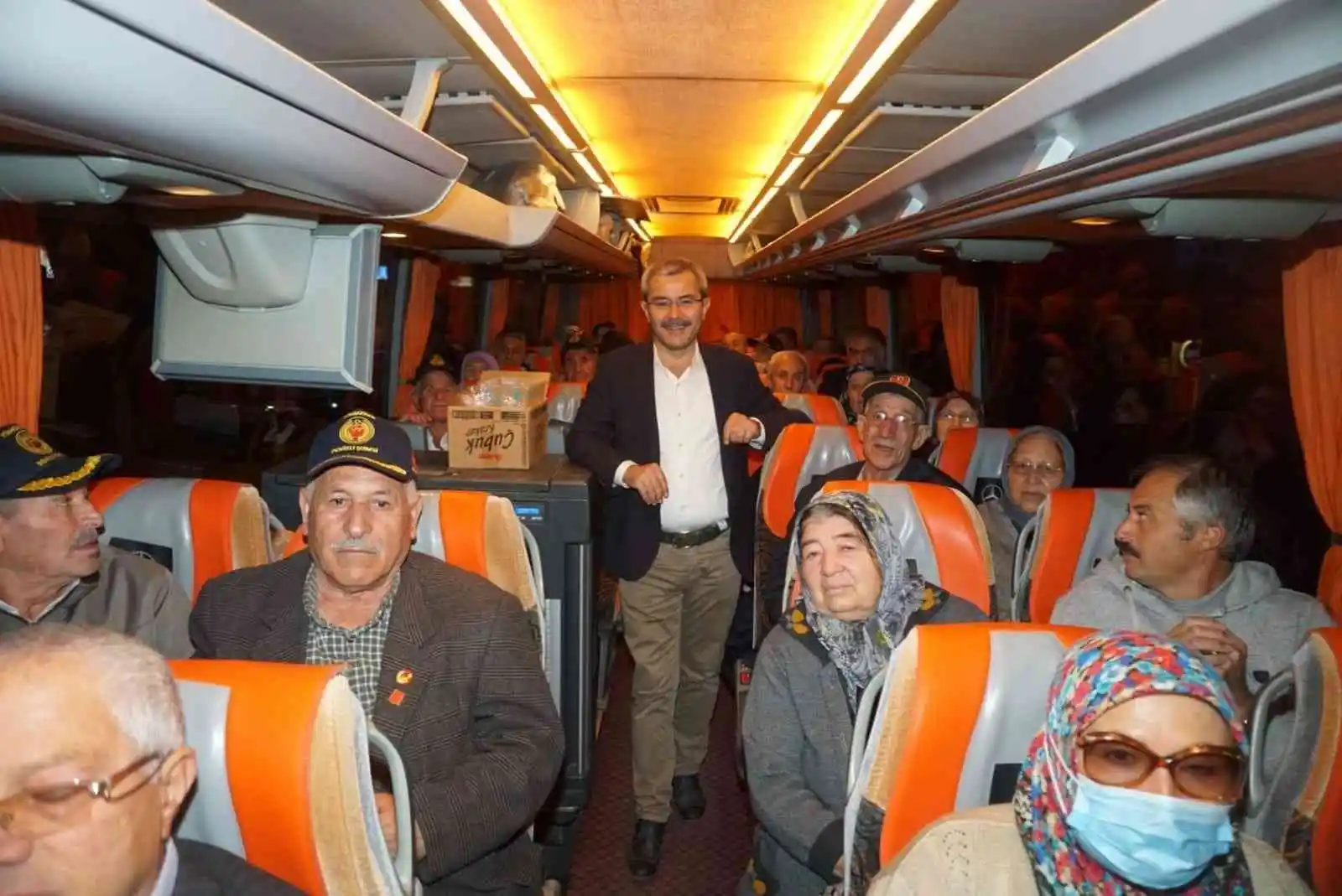 Çivrilli gazi ve şehit yakınları Çanakkale'ye uğurlandı